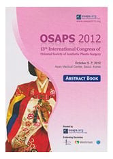 OSAPS (Oriental Society of Aesthetic Plastic Surgery) 2012